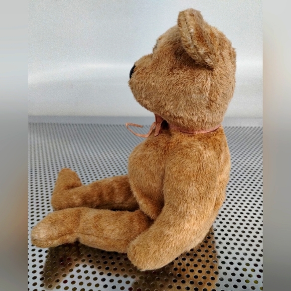 Ty Beanie Babies  - CASHEW  the SUPER SOFT  brown bear soft toy - Picture 6 of 15